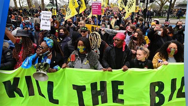 'UK Govt. policing bill oppressive and wrong'