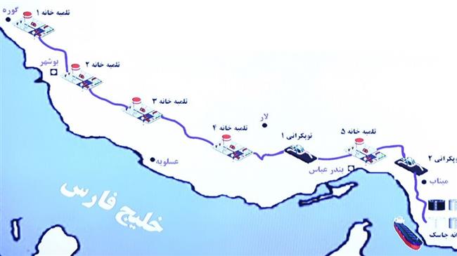 Iran begins loading crude from new terminal outside Strait