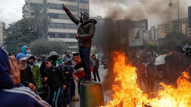 ‘US shedding crocodile tears while laying economic siege to crisis-hit Lebanon’