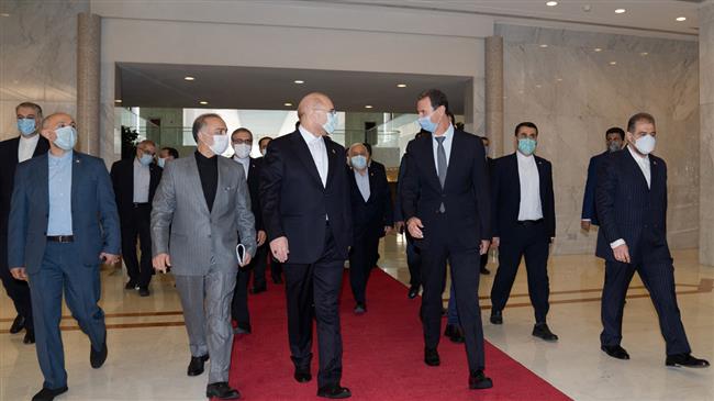 US imposes sanctions on Syria, Iran vows economic support