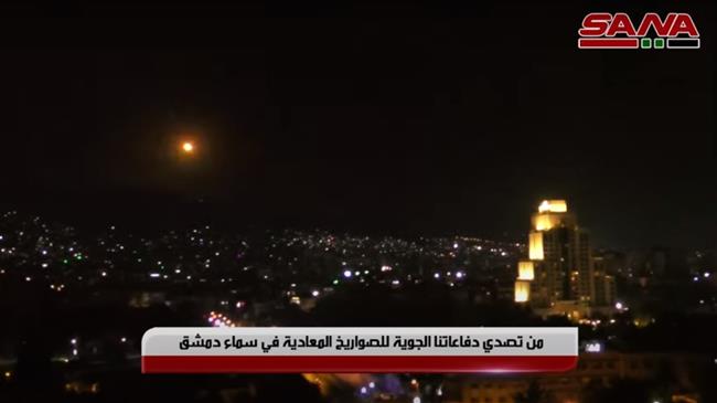 Syrian air defense units thwart Israeli missile attack on Damascus